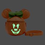 Minnie Mouse Glow in the Dark Pumpkin Crossbody Bag, , hi-res view 3
