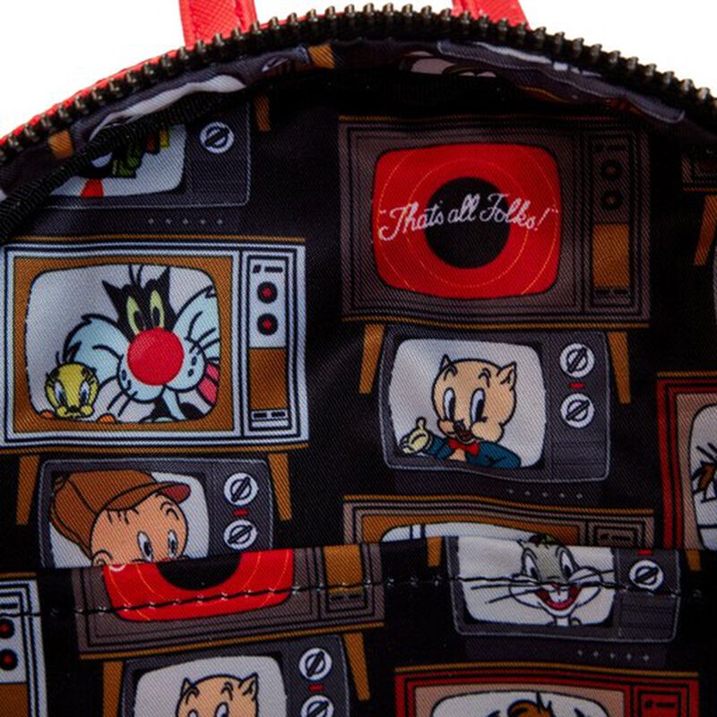 Looney Tunes That’s All Folks Mini Backpack, , hi-res view 6