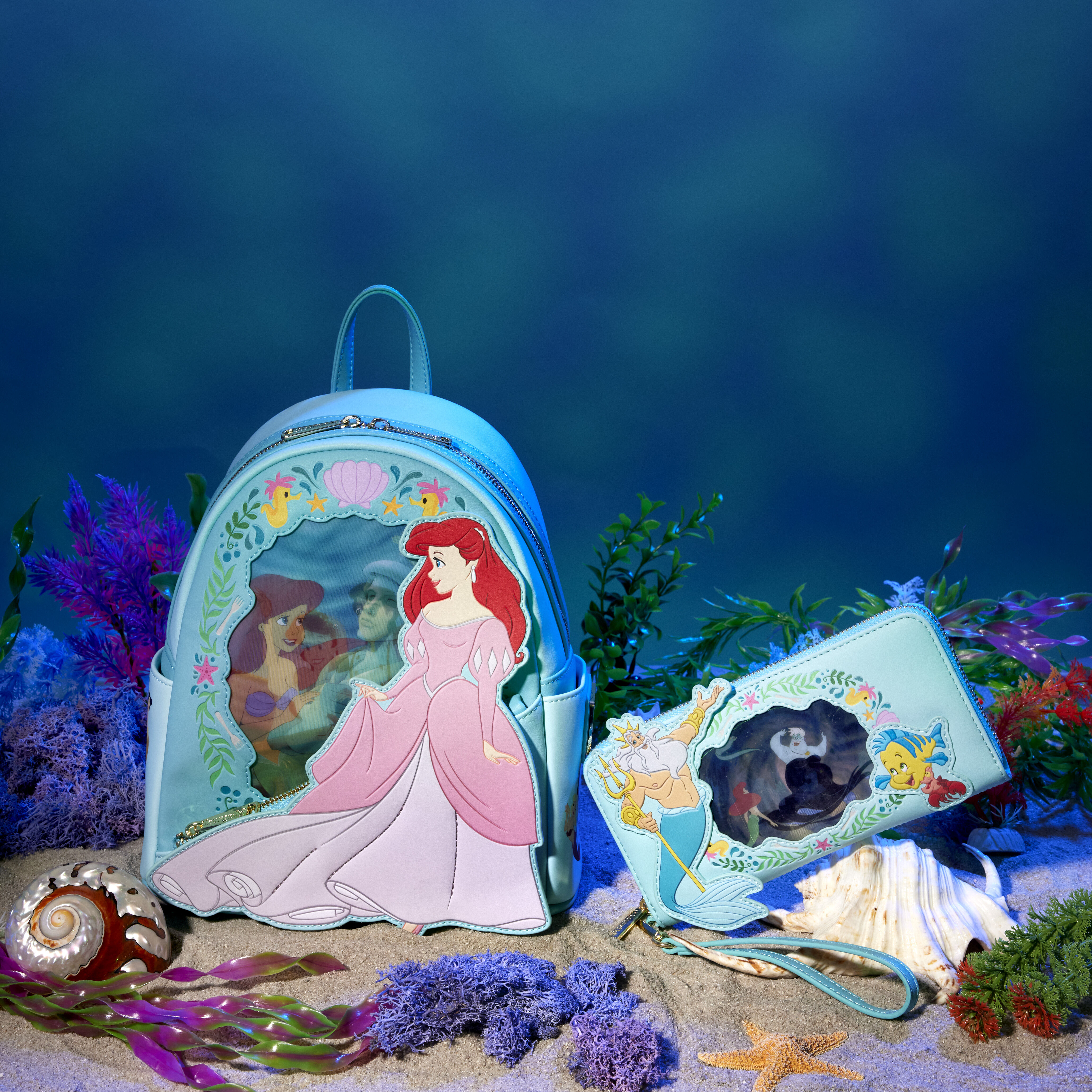 Loungefly little mermaid hot sale backpack