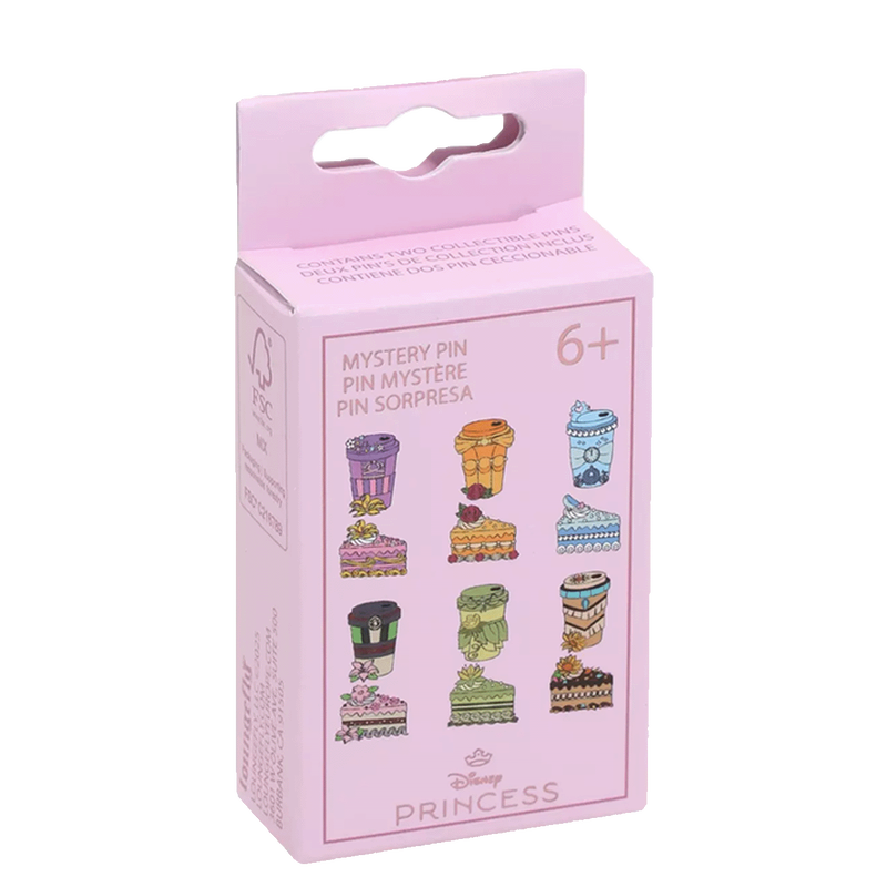 Disney Princess Cake & Drink Mystery Box Enamel Pin Set, , hi-res view 2