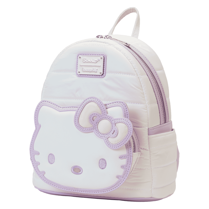 Sanrio Exclusive Hello Kitty Quilted Texture Mini Backpack, , hi-res view 4
