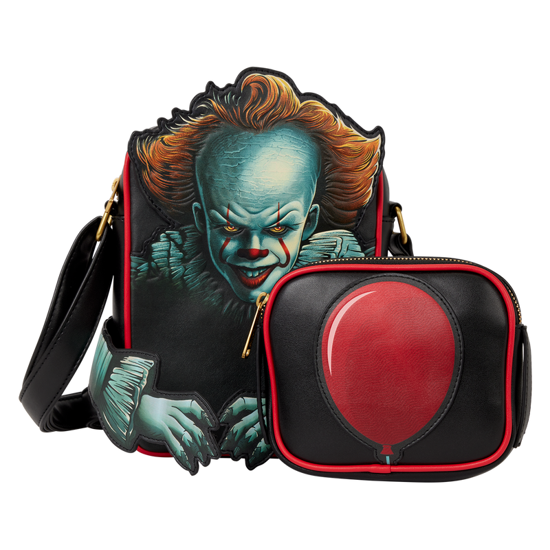 IT Pennywise Crossbuddies® Cosplay Crossbody Bag with Coin Bag, , hi-res view 4