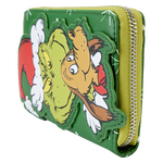 Dr. Seuss' How the Grinch Stole Christmas! Santa Cosplay Zip Around Wallet, , hi-res view 2