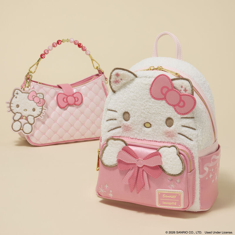 Sanrio Hello Kitty Holiday Light-Up Plush Mini Backpack, , hi-res view 6