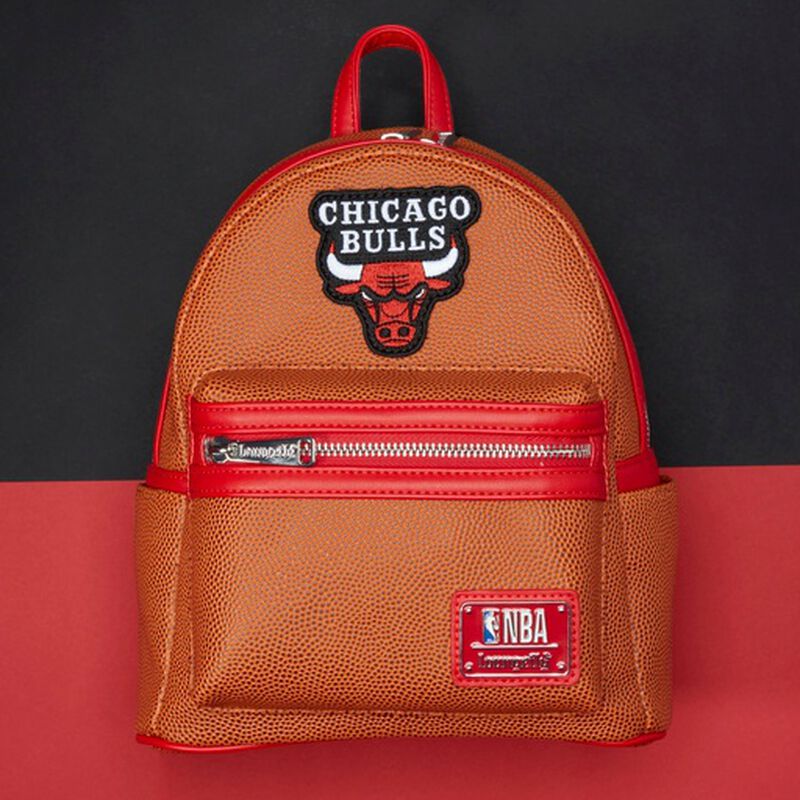 NBA Chicago Bulls Basketball Logo Mini Backpack, , hi-res view 2