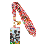 Mickey & Friends Picnic Lanyard With Card Holder, , hi-res view 1