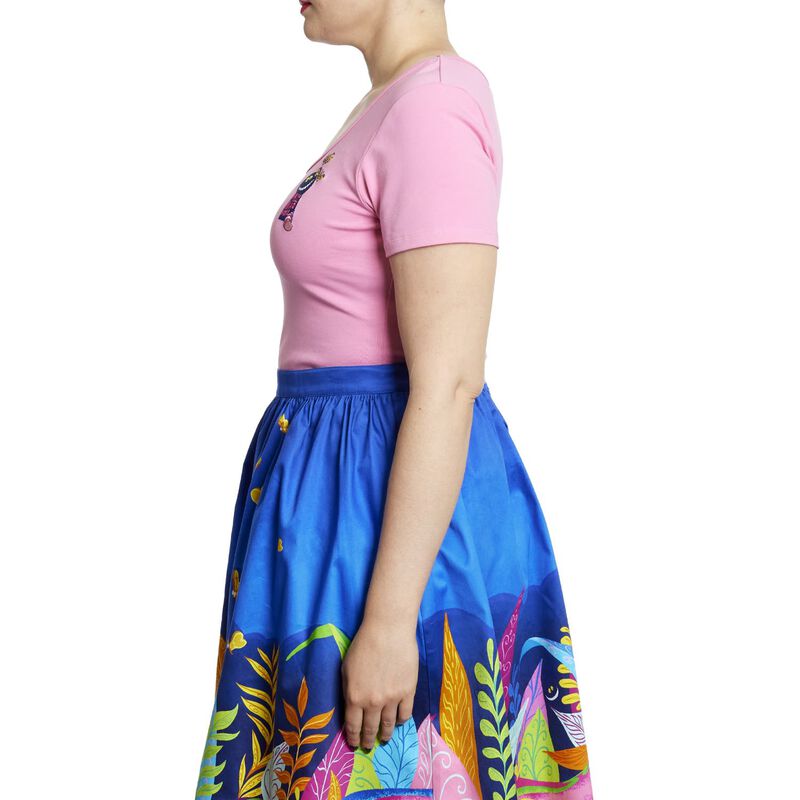 Stitch Shoppe Alice in Wonderland Mad Keyhole Kelly Top, , hi-res view 4