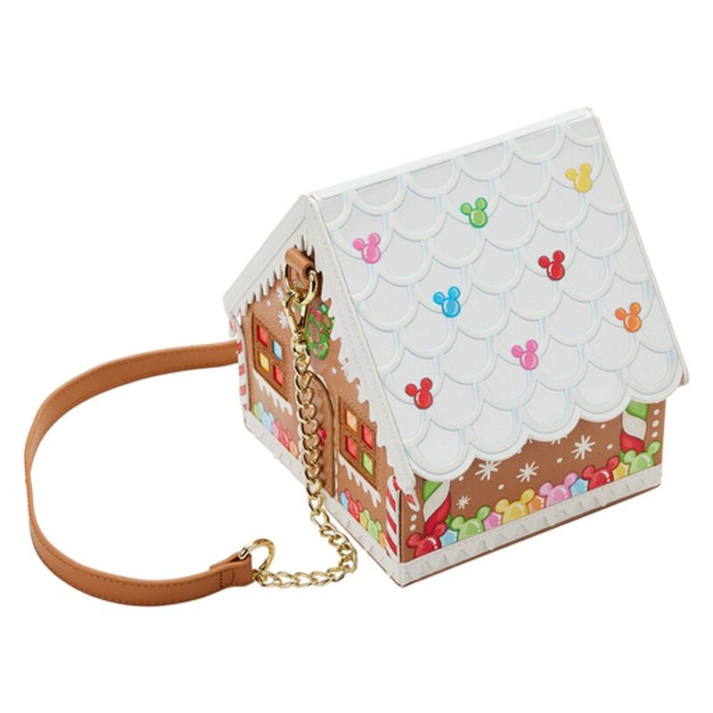 Stitch Shoppe Minnie Mouse Gingerbread House Crossbody Bag, , hi-res image number 3