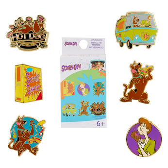 Scooby-Doo Snacks Mystery Box Pin, Image 1