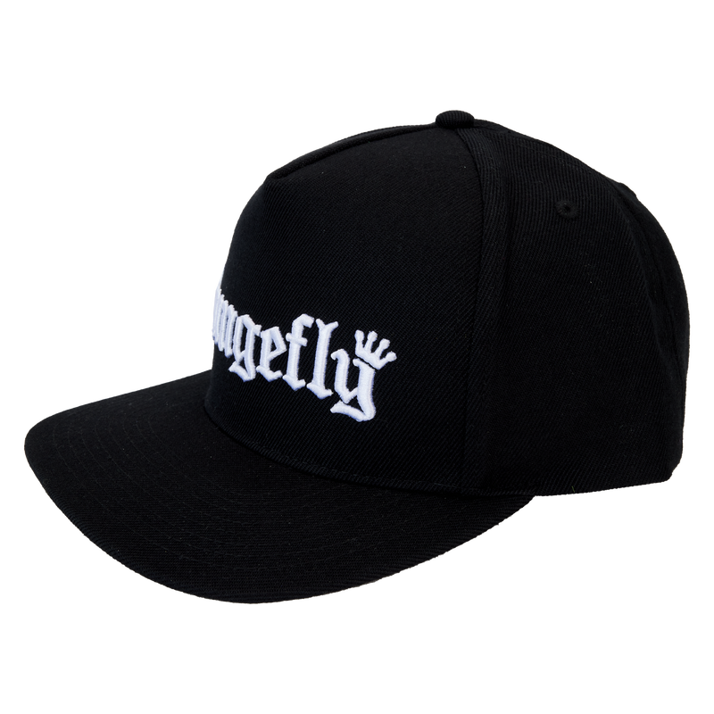 Buy Loungefly 25th Anniversary Logo Black Snapback Cap at Loungefly.
