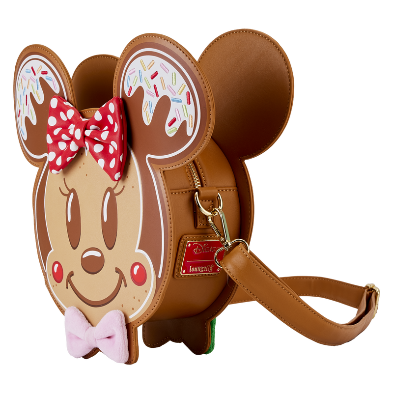 Mickey & Minnie Gingerbread Cookie Crossbody Bag, , hi-res view 6