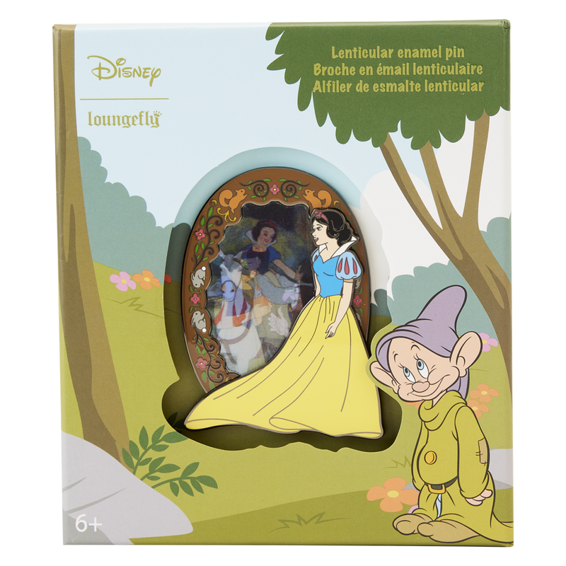 Snow White Lenticular Princess Series 3" Collector Box Pin, , hi-res image number 1