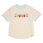 Mickey & Friends Jack-o'-Lantern Glow Sporty Tee, , hi-res view 1