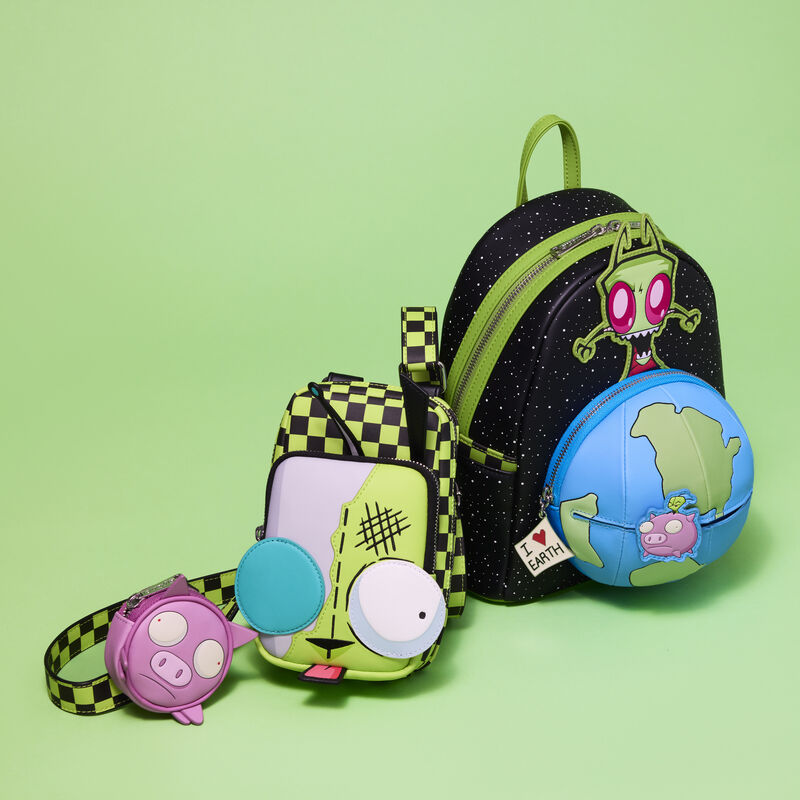 Invader Zim Glow Mini Backpack | Loungefly display picture 3