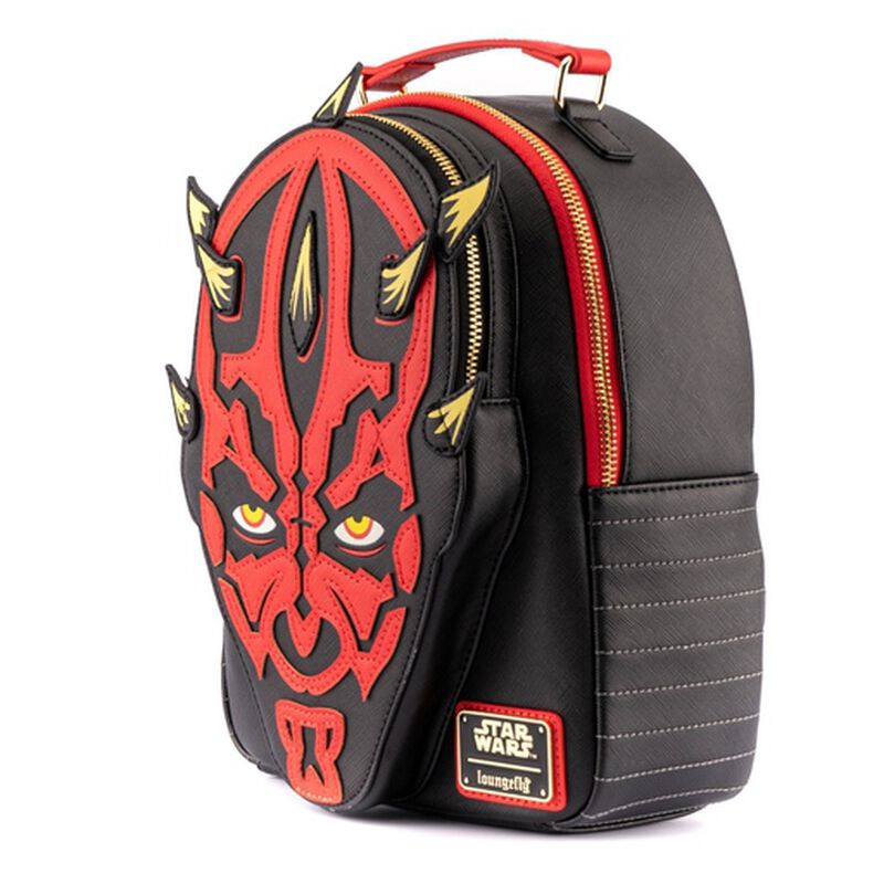 NYCC 2021 Virtual Con Exclusive - Star Wars Darth Maul Glow in the Dark Cosplay Mini Backpack, , hi-res view 3