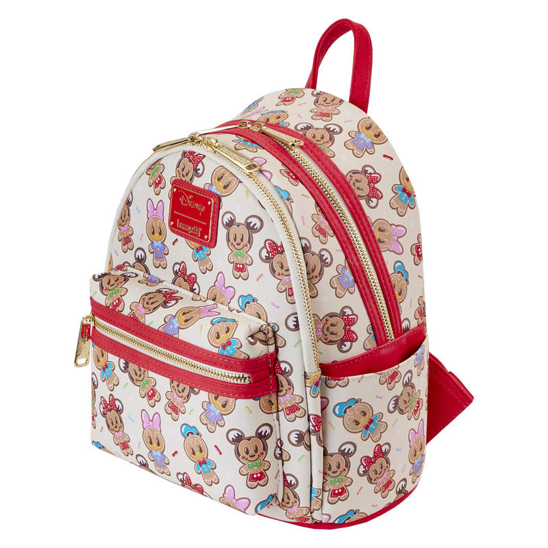 Mickey & Friends Gingerbread Cookie All-Over Print Mini Backpack With Ear Headband, , hi-res view 4