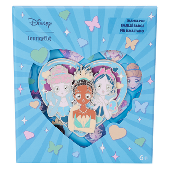 Disney Princess Manga Style 3" Collector Box Pin, Image 1