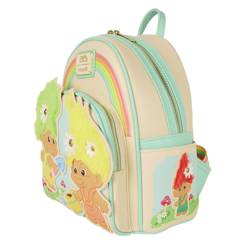 Classic Trolls Plush Glitter Mini Backpack, , hi-res view 4
