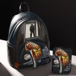 Halloween Michael Myers Jack-O'-Lantern Glow Zip Around Wallet, , hi-res view 3