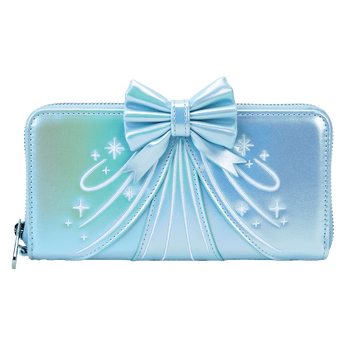 Cinderella Exclusive 75th Anniversary Shiny Series Iridescent Cosplay Wristlet Wallet, Image 1
