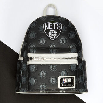 NBA Brooklyn Nets Logo Mini Backpack, Image 2
