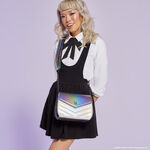 Funko Pop! By Loungefly BTS Iridescent Quilted Crossbody Bag LFlifestyle1 view 2