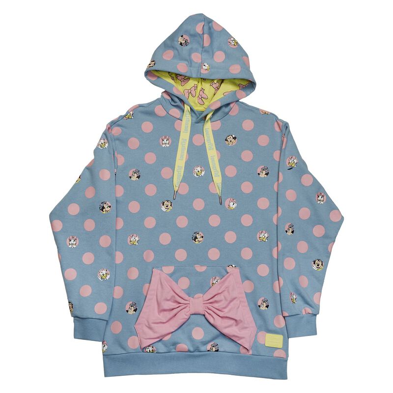 Minnie Mouse Pastel Polka Dot Unisex Hoodie, , hi-res view 5