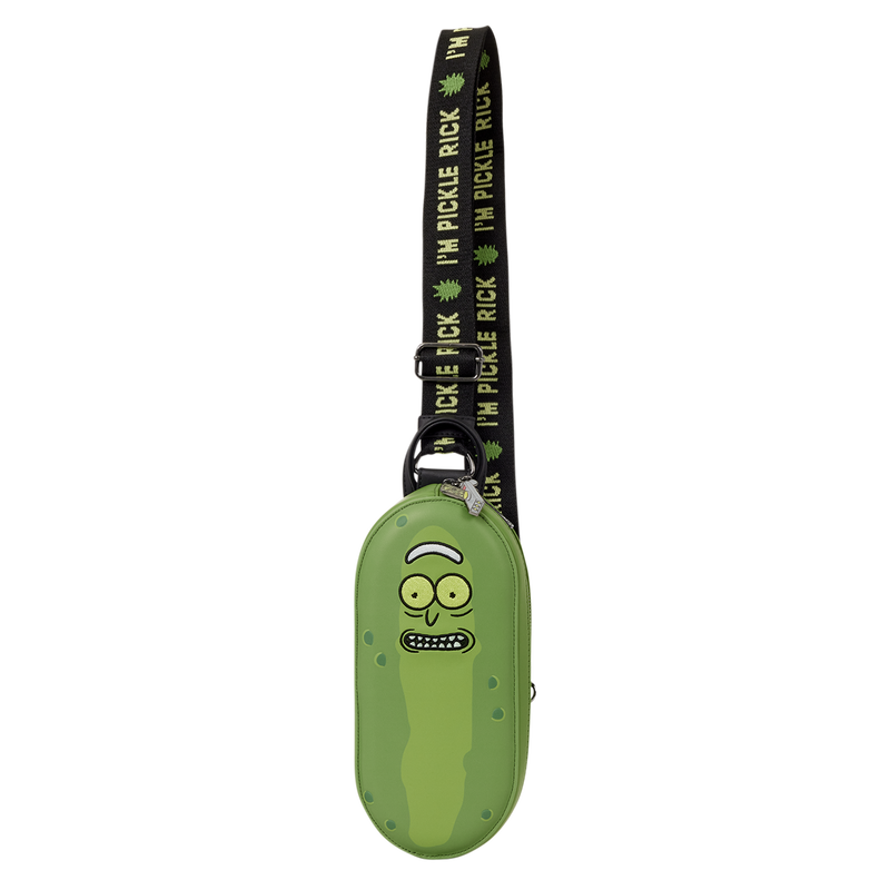 Rick and Morty Pickle Rick Sling Crossbody Bag, , hi-res view 1