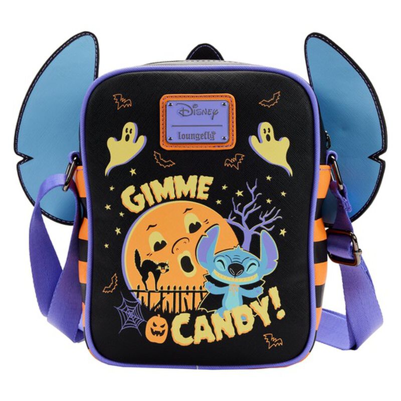 Disney Lilo and Stitch Glow Halloween Candy Cosplay Passport Bag