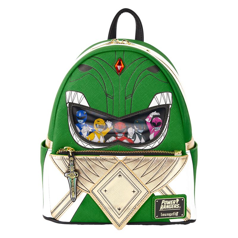 Limited Edition Power Rangers Green Ranger Lenticular Mini Backpack, , hi-res view 1