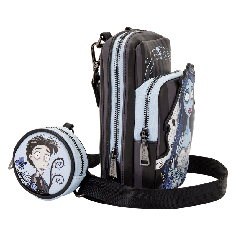 Corpse Bride Emily Sling Crossbody Bag with Coin Bag, , hi-res view 5