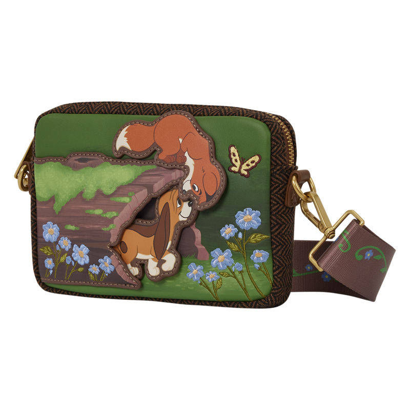 The Fox and the Hound Tod & Copper Sling Crossbody Bag with Coin Bag, , hi-res view 5