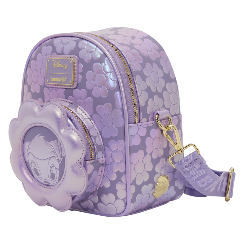 Bambi Iridescent Convertible Mini Backpack & Crossbody Bag, , hi-res view 3