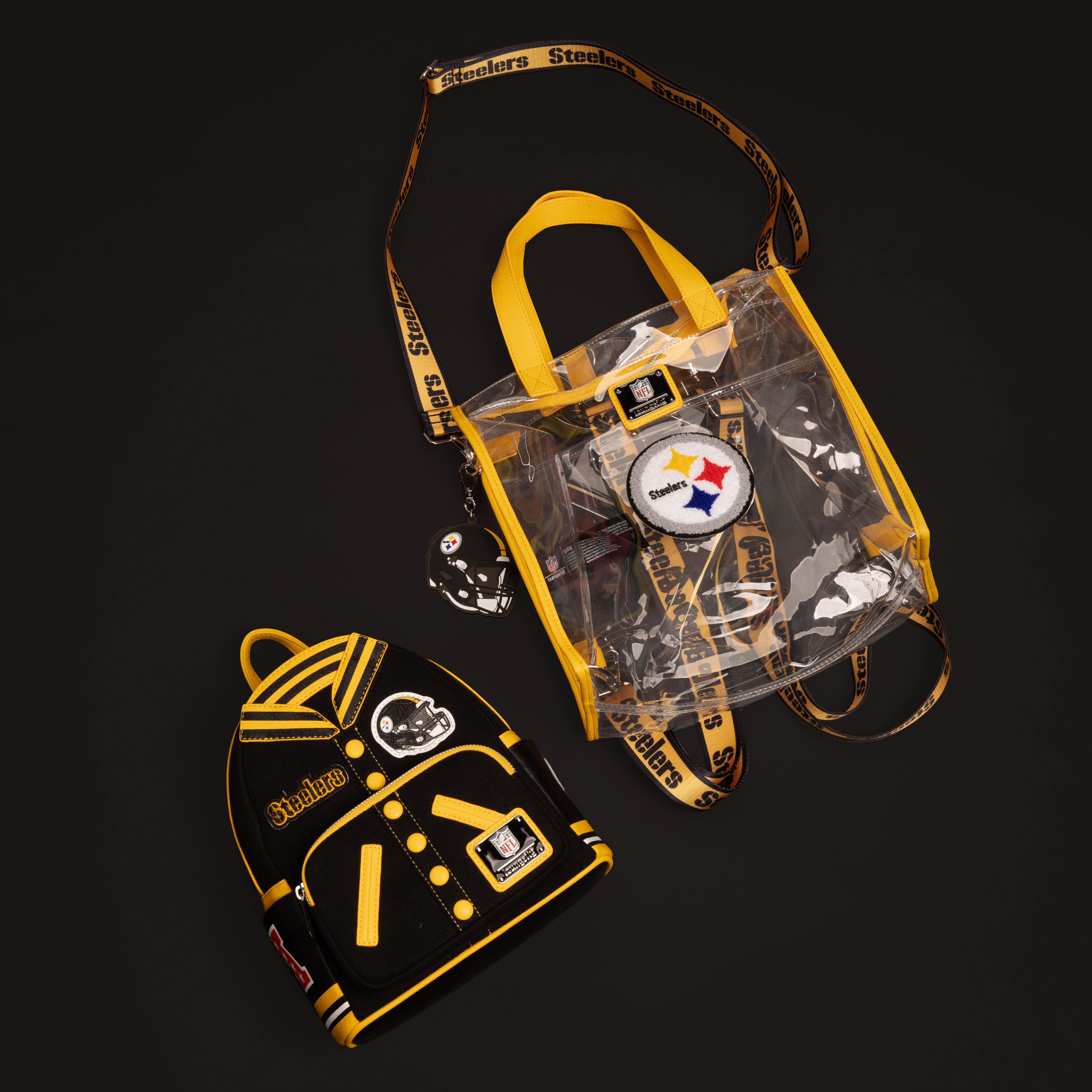 NFL Pittsburgh Steelers Varsity Mini Backpack | Loungefly