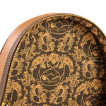 Stitch Brown Debossed Mini Backpack, , hi-res view 4