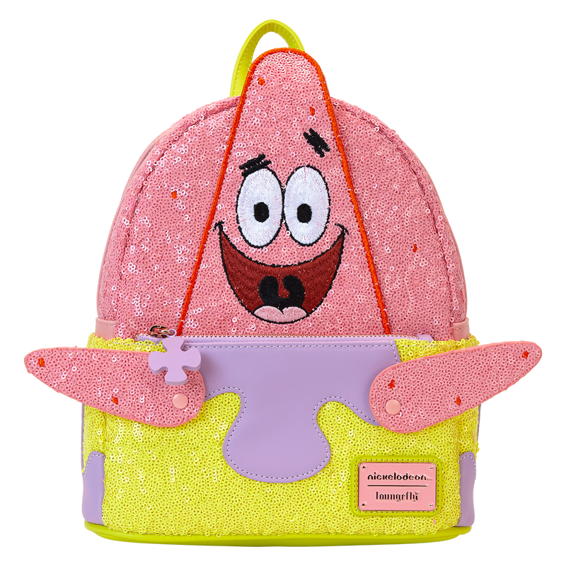 Limited Edition SpongeBob SquarePants Patrick Star Sequin Cosplay Mini Backpack, , hi-res view 4