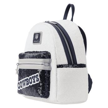 NFL Dallas Cowboys Sequin Mini Backpack, Image 2