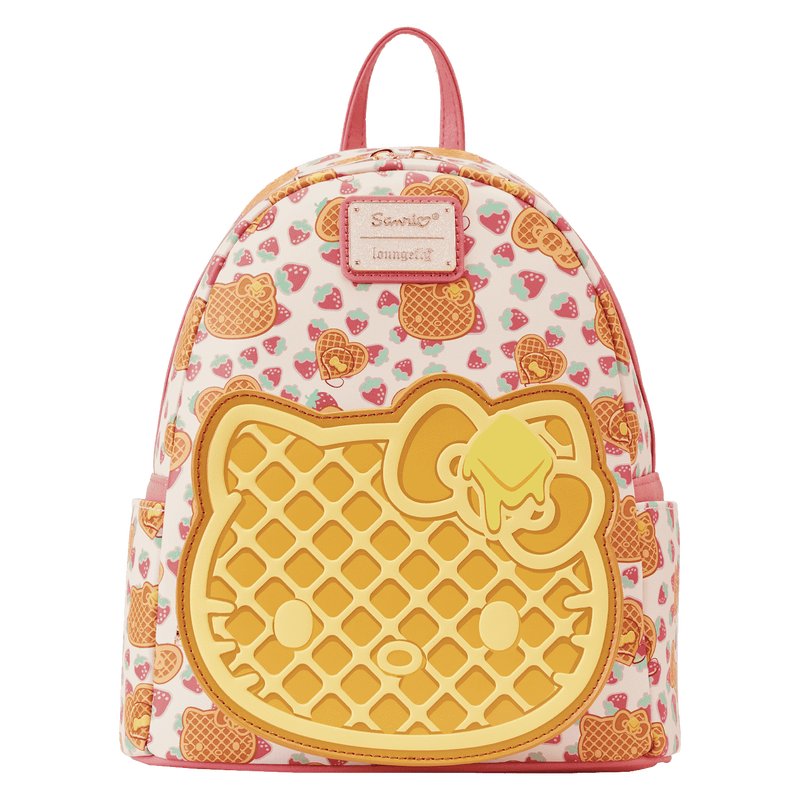 Loungefly Hello Kitty Pumpkin Spice AOP Convertible Mini Backpack