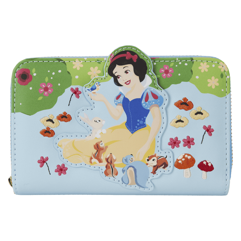 Snow White and the Seven Dwarfs Exclusive Forest Friends Zip Around Wallet, , hi-res view 1