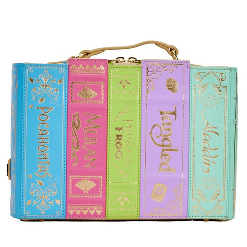 Exclusive - Disney Stitch Shoppe Princess Books Volume 2 Crossbody Bag, , hi-res image number 1