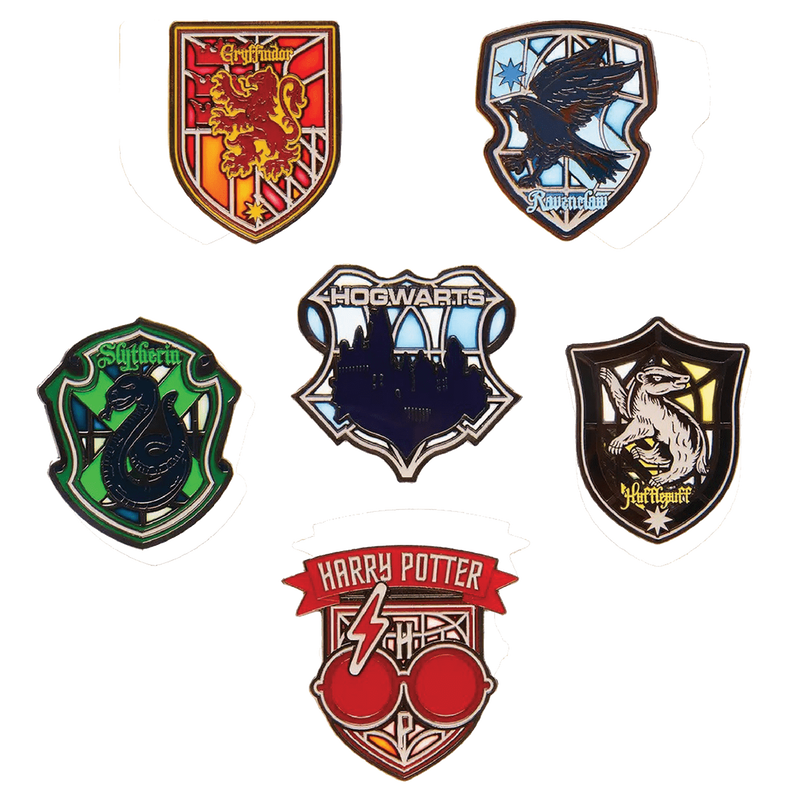 Harry Potter Stained Glass Blind Box Pin, , hi-res view 1