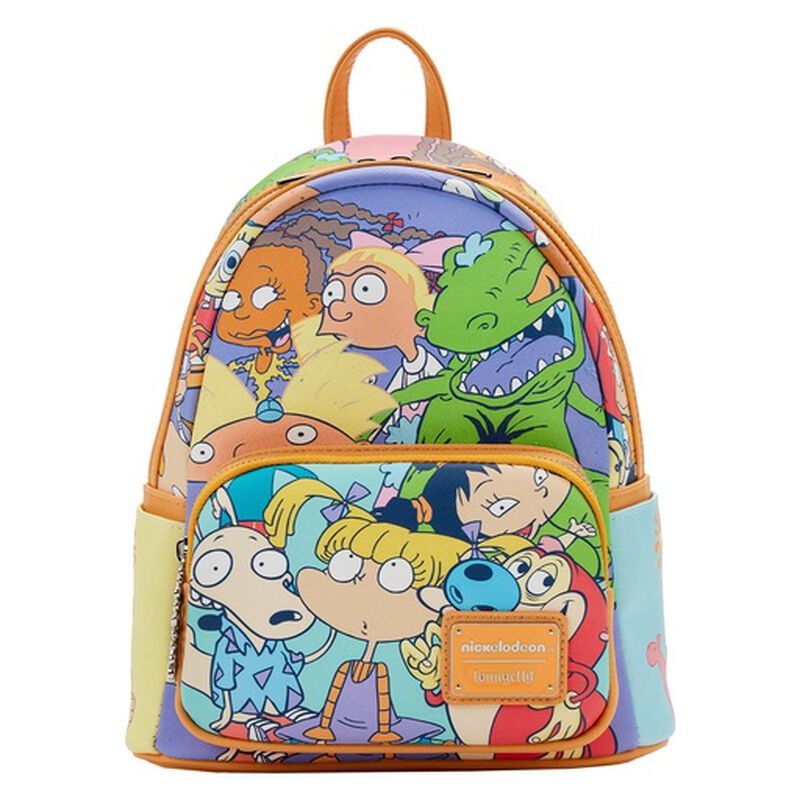 Nickelodeon Nick 90s Color Block Mini Backpack, , hi-res image number 1