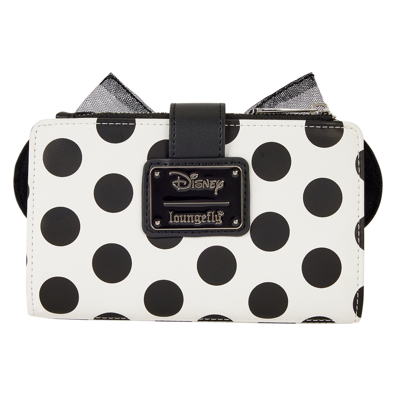 Minnie Mouse Exclusive Polka Dot Pearl Flap Wallet, , hi-res view 4