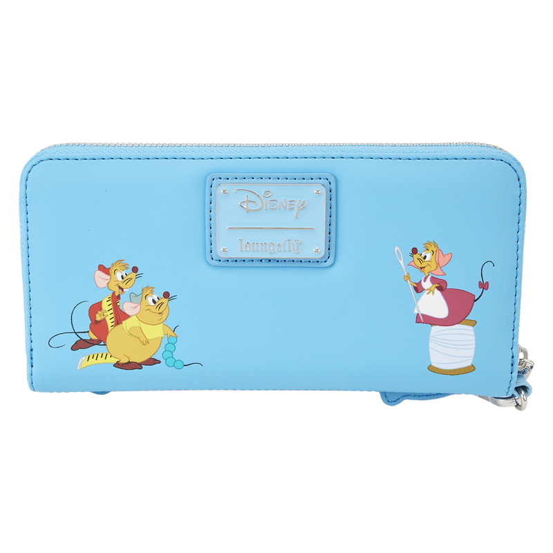 Cinderella Lenticular Princess Series Zip Around Wristlet Wallet, , hi-res view 5