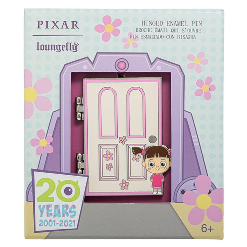 Pixar Monster's Inc. 20th Anniversary Collector Box Hinged Enamel Pin, , hi-res view 1