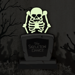 The Skeleton Dance 95th Anniversary Glow 3" Collector Box Sliding Pin, , hi-res view 7
