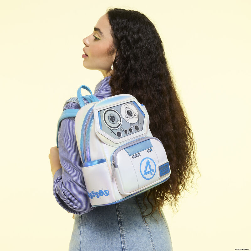 Fantastic Four H.E.R.B.I.E. Cosplay Mini Backpack Loungefly MVBK0360-  main image 3