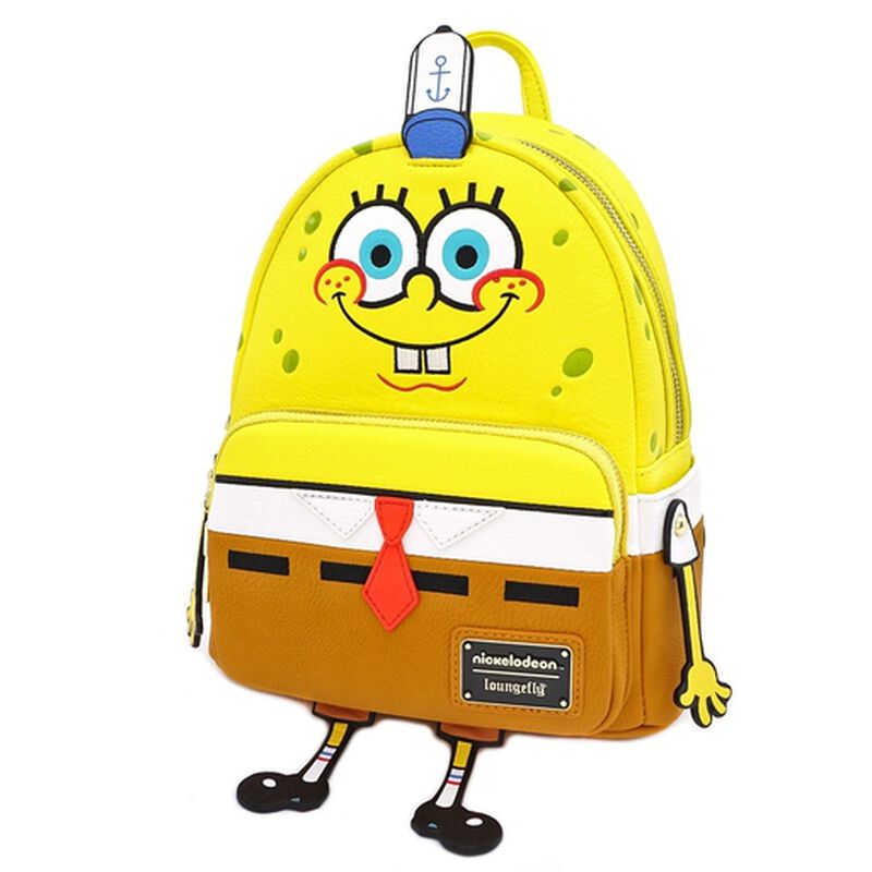 SpongeBob Squarepants 20th Anniversary Cosplay Mini Backpack, , hi-res view 2