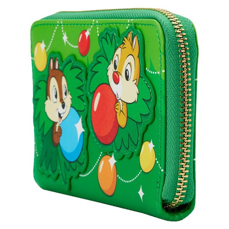 Chip and Dale Ornaments Zip Around Wallet, , hi-res image number 3