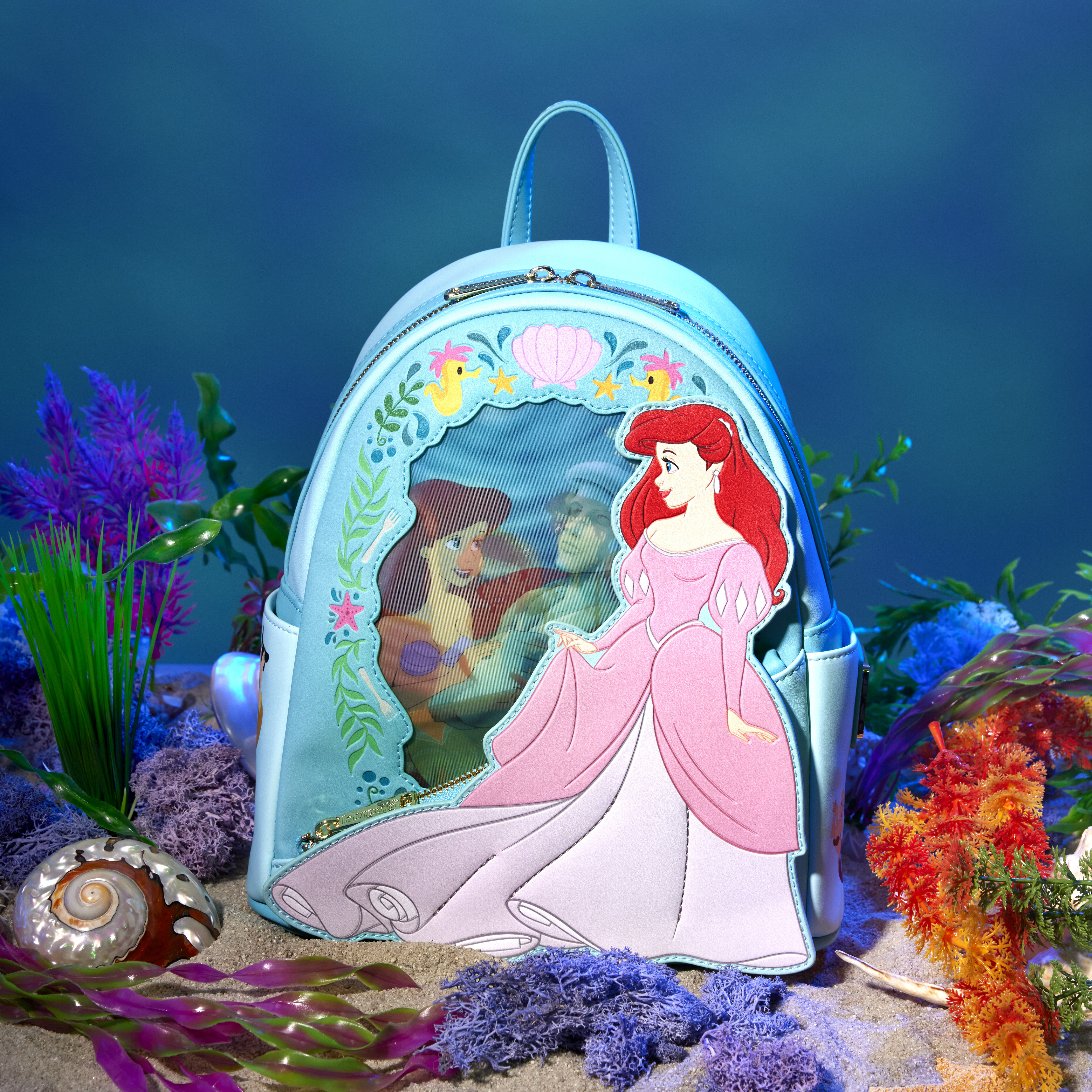 Loungefly mermaid backpack on sale
